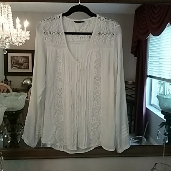 American Eagle Outfitters Tops - Elegant Lace Blouse